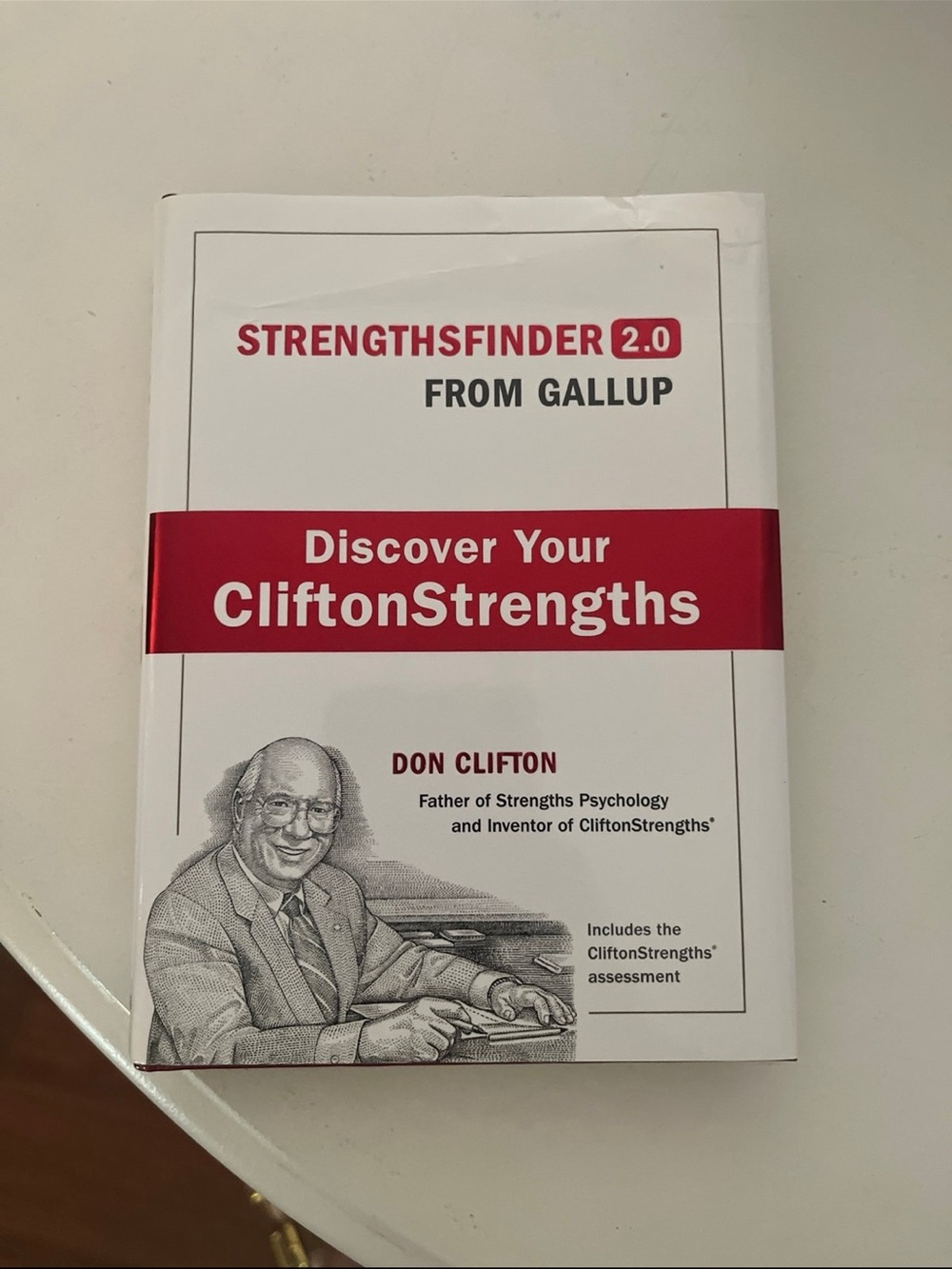 Discover Your CliftonStrengths by - White & Red
